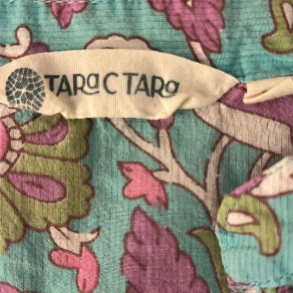 TARa C TARa Turquoise Pink Floral Co-ord Set Size S - Picture 11 of 14